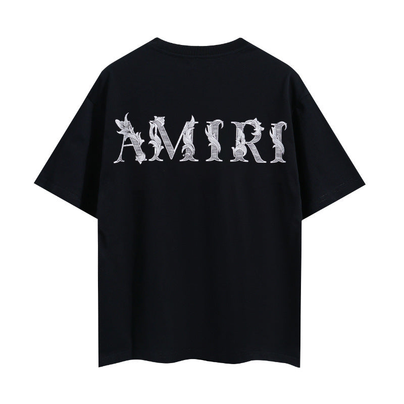 Amiri Black Core Logo Graphic T-Shirt