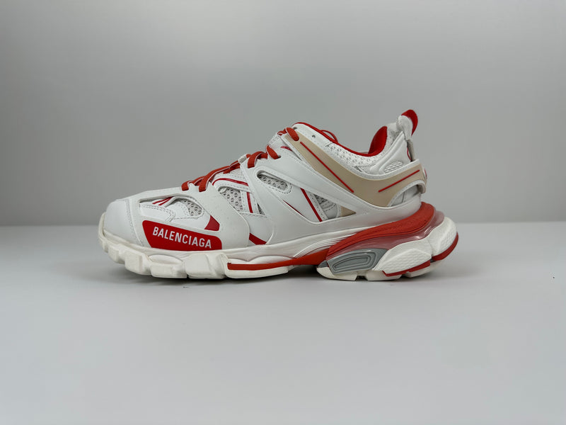 Balenciaga Track Sneaker White and Red