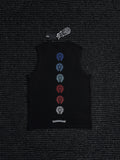 Chrome Hearts Black Multicolor Cross Tank Top