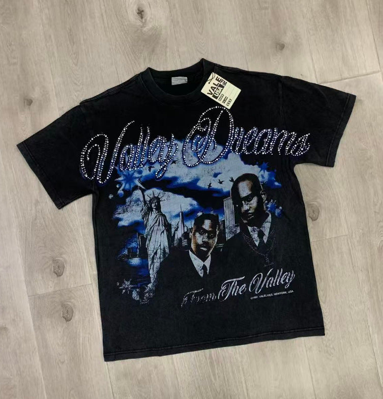 Valley Dream Graphic Tee - Black