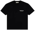 Fear of God Essentials Logo T-Shirt - Black with White Logo