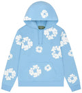 Denim Tears Cotton Wreath Hoodie - Light Blue and White