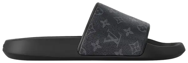 Louis Vuitton Waterfront Mule Black Monogram