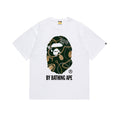 BAPE Green Camo By Bathing Ape T-Shirt - White