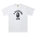 BAPE Black Camo College T-Shirt - White