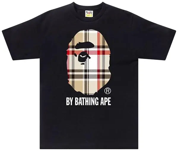 BAPE Check By Bathing Ape T-Shirt - Black
