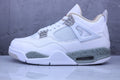 Air Jordan 4 Retro White, Gray and Green