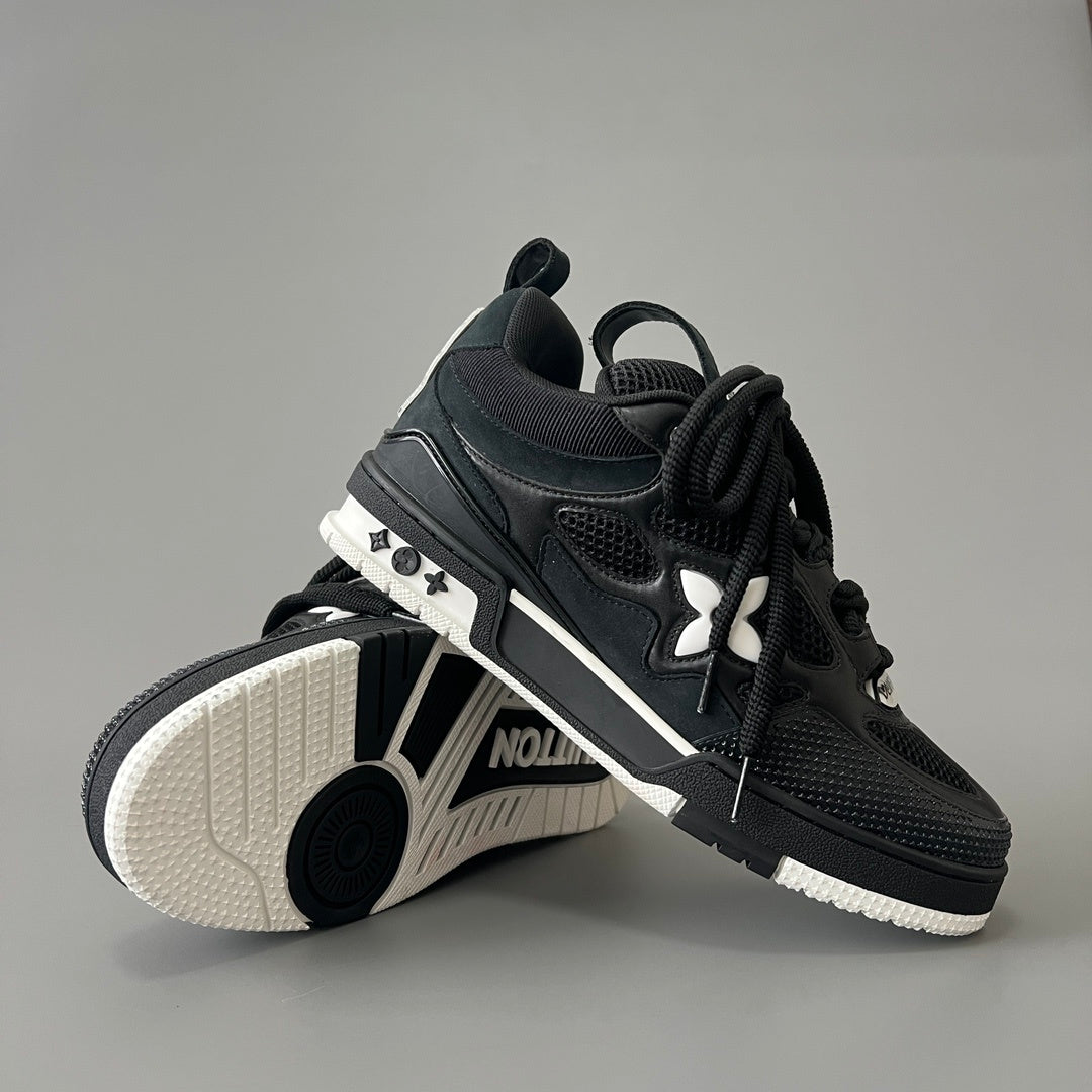 Louis Vuitton LV Skate Sneaker Black and White