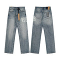Ksubi Large Side Logo Light-Wash Jeans