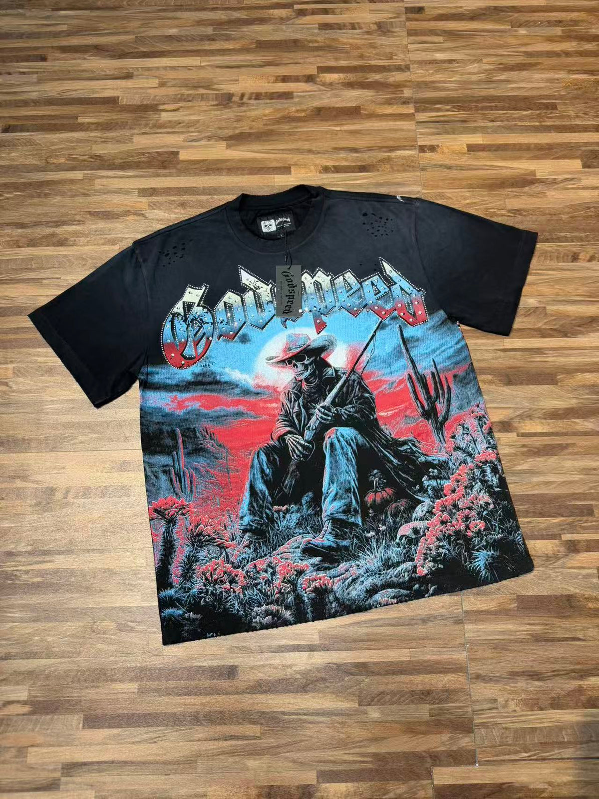 Godspeed Red Rider Graphic Tee - Black