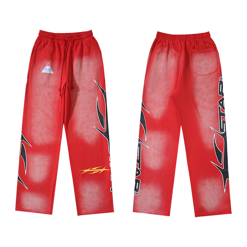 Hellstar Red Gradient Logo Sweatpants