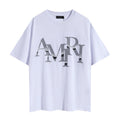 Amiri White Signature Logo T-Shirt