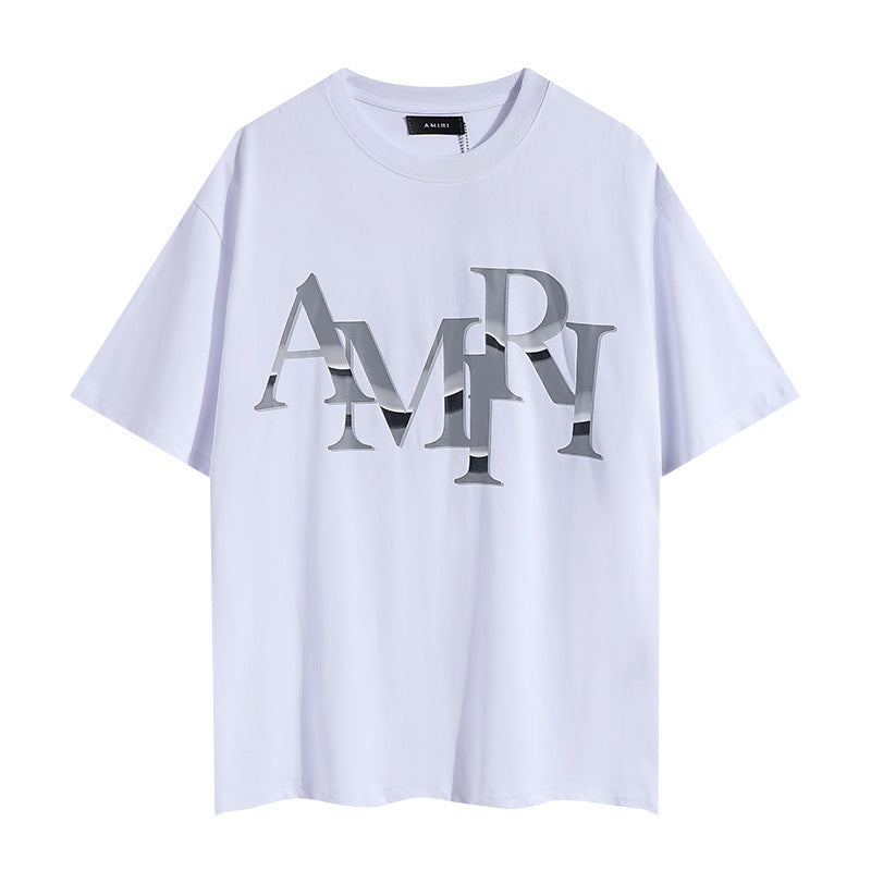 Amiri White Signature Logo T-Shirt