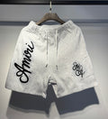 Amiri Grey Signature Shorts