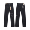 Ksubi White Script Black Jeans