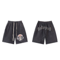 Godspeed Racing Skull Graphic Shorts - Black