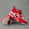 Bottega Veneta Orbit Sneaker Red and White