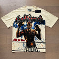 Godspeed Fight Camp Boxer Graphic Tee - Cream