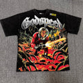 Godspeed Medieval Warrior Graphic T-Shirt - Black