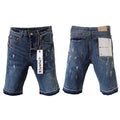 Purple Brand Medium Wash Classic Denim Shorts
