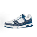 Louis Vuitton LV Trainer Blue Monogram