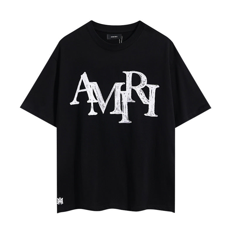 Amiri Black Minimal Logo T-Shirt