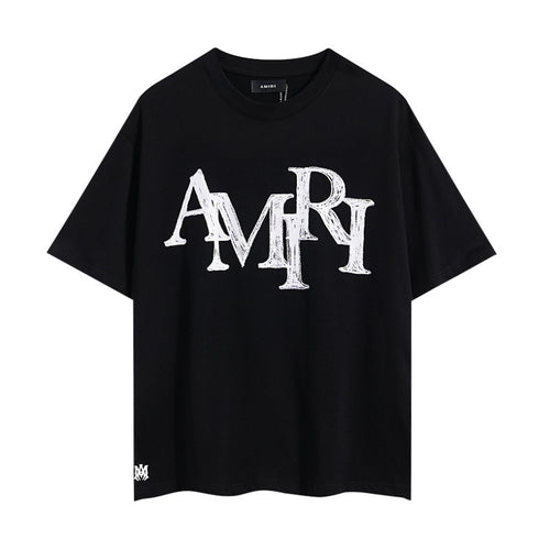 Amiri Black Minimal Logo T-Shirt