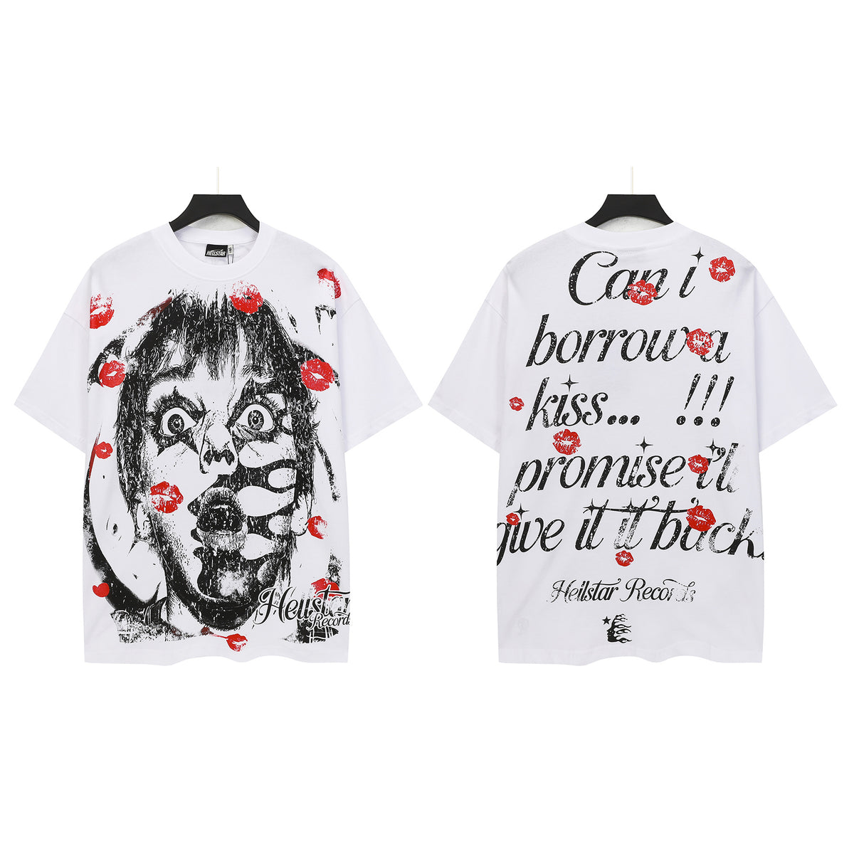 Hellstar Kisses T-Shirt - White
