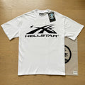Hellstar Black White Sport Flame T-Shirt