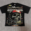 Godspeed Skull Engine Graphic T-Shirt - Black