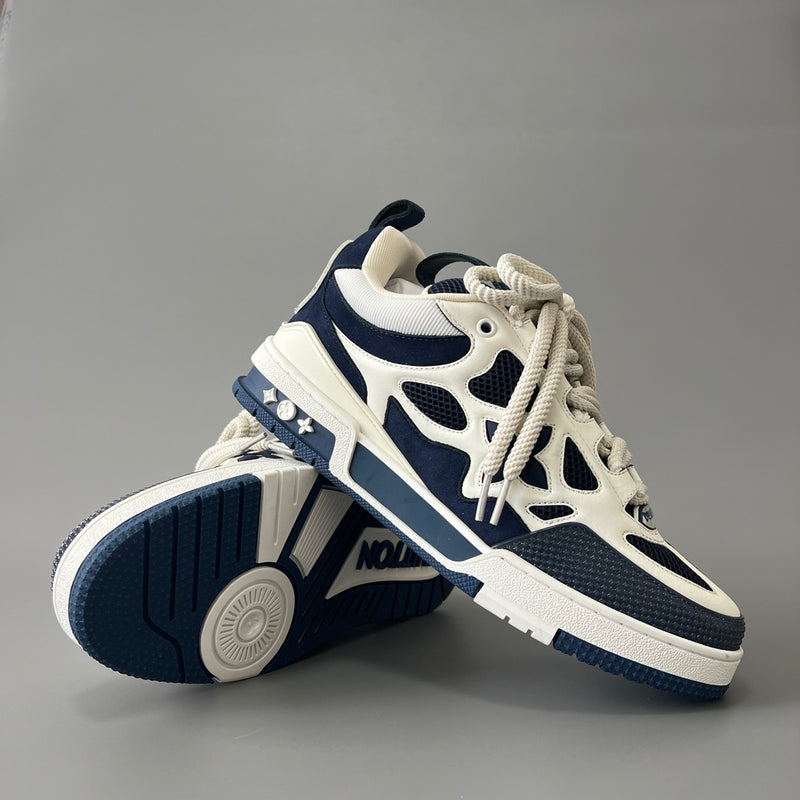 Louis Vuitton LV Skate Sneaker Navy and White