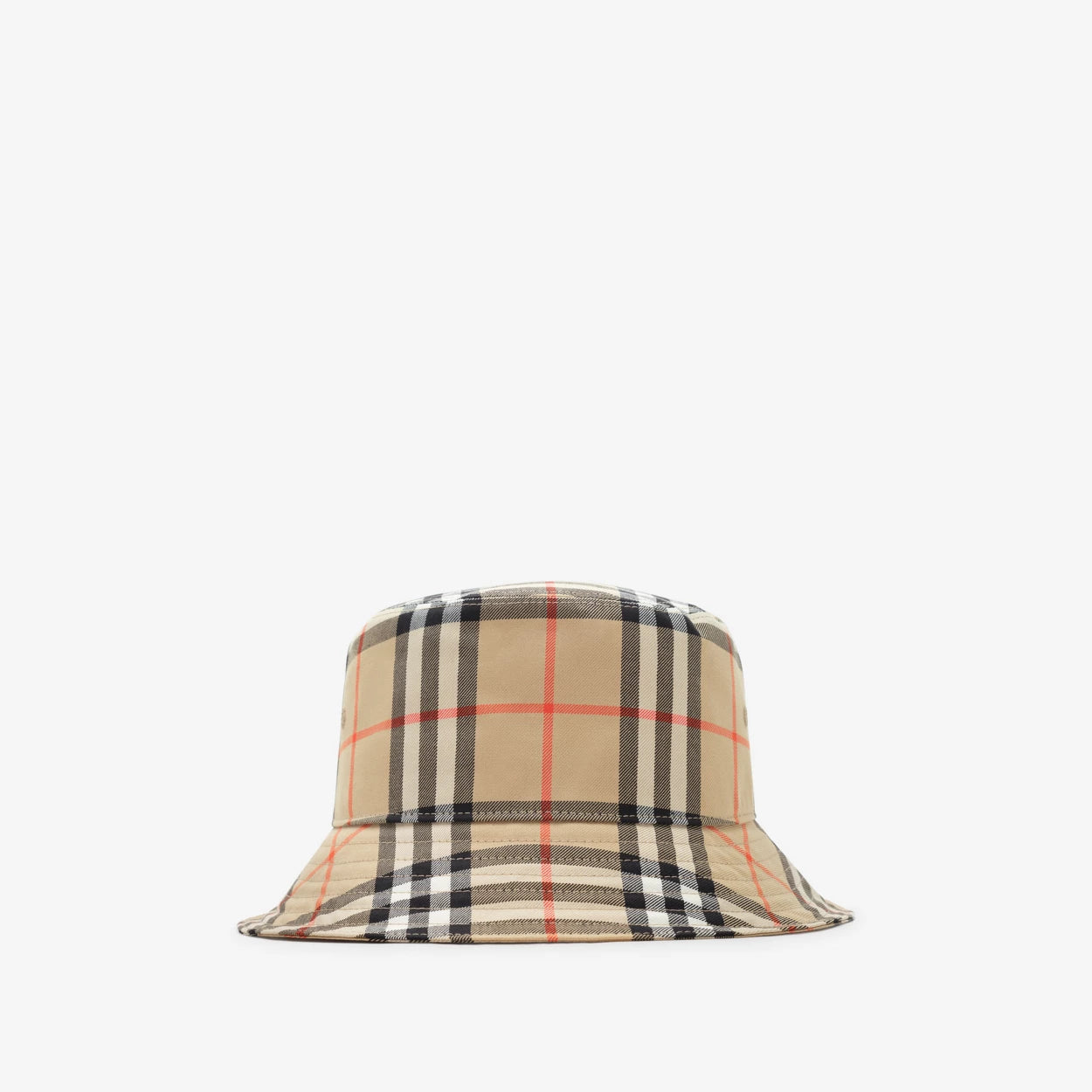 Burberry Vintage Check Bucket Hat Archive Beige