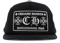 Chrome Hearts Black Hollywood Trucker Hat