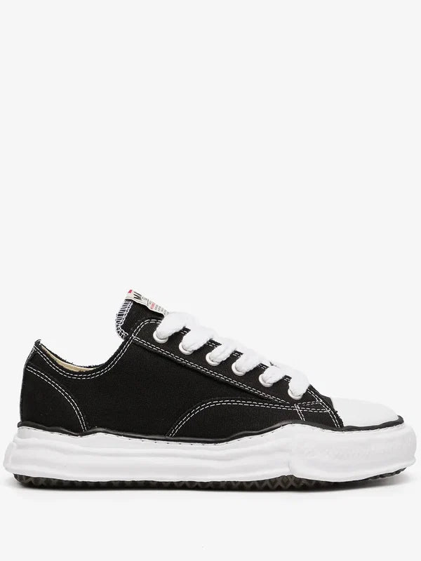 Maison MIHARA YASUHIRO Peterson OG Sole Canvas Low Black and White