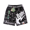 BAPE Camo Basketball Shorts Black