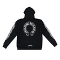 Chrome Hearts Black Horseshoe Hoodie