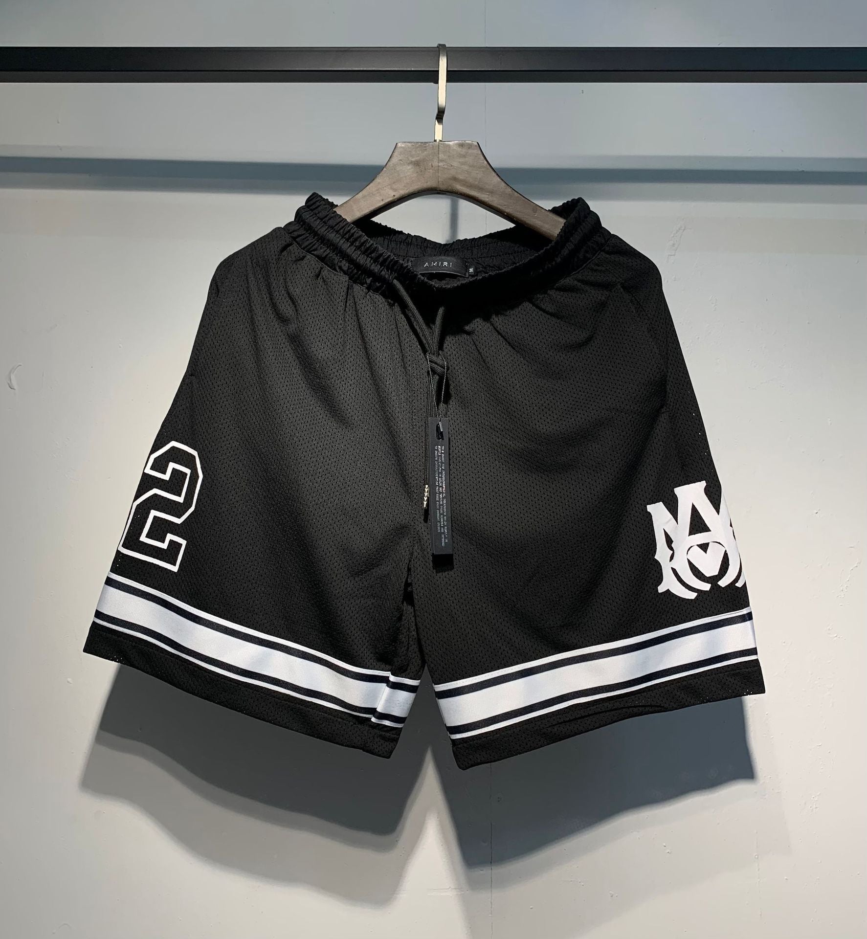 Amiri Black Athletic Shorts