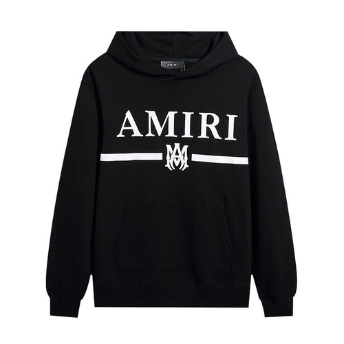 Amiri Black Signature Hoodie