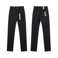 Ksubi Red-Accent Black Jeans