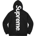 Supreme Vertical Logo Hoodie - Black