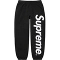 Supreme Vertical Logo Sweatpants - Black
