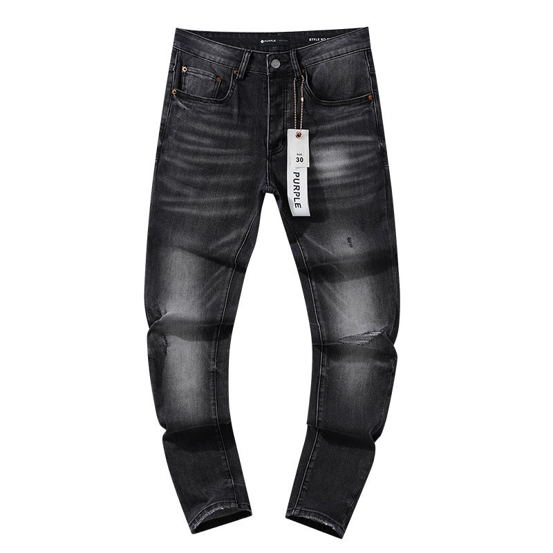 Purple Brand Faded Black Jeans