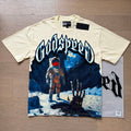 Godspeed Astronaut Graphic T-Shirt - Cream