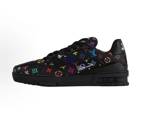Louis Vuitton LV Trainer Black Multicolor Monogram