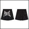 Purple Brand Black Wordmark Shorts