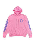 Chrome Hearts Pink Logo Hoodie
