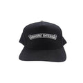 Chrome Hearts Black Scroll Logo Trucker Hat