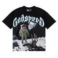 Godspeed Moon Landing Graphic Tee - Black