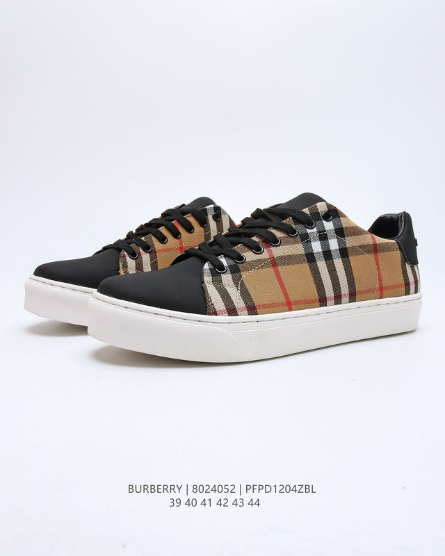 Burberry Vintage Check Low-Top Sneaker