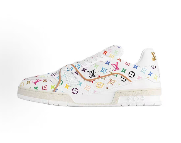 Louis Vuitton LV Trainer White Multicolor Monogram